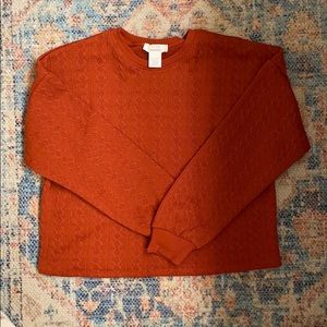 Burnt Orange Sweater